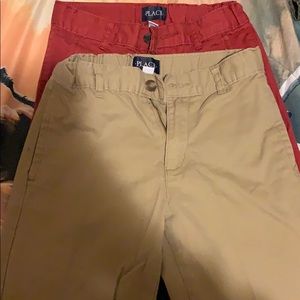 2x Chino pants